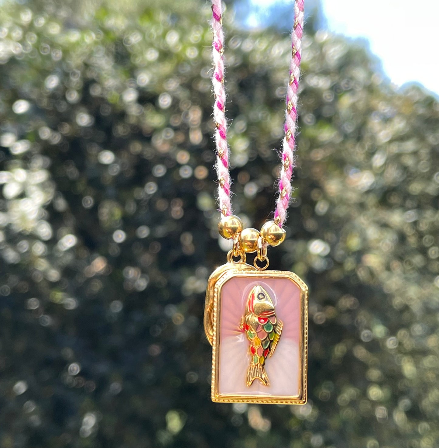 Charm pesce tropicale in 2 colori