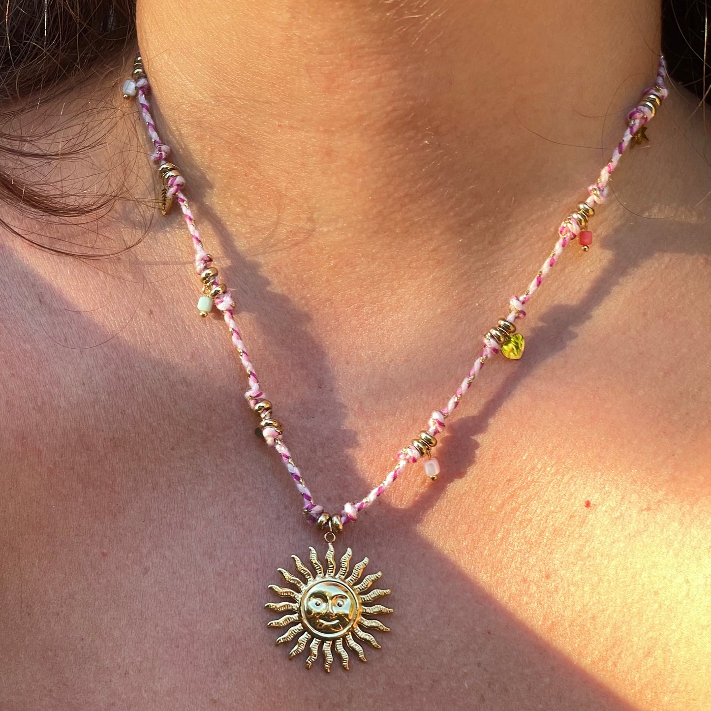 Collana tramonto in 5 colori