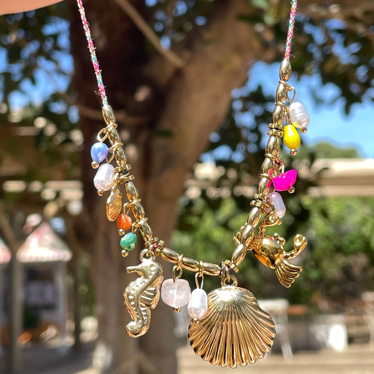 Collana tesori del mare in 4 colori