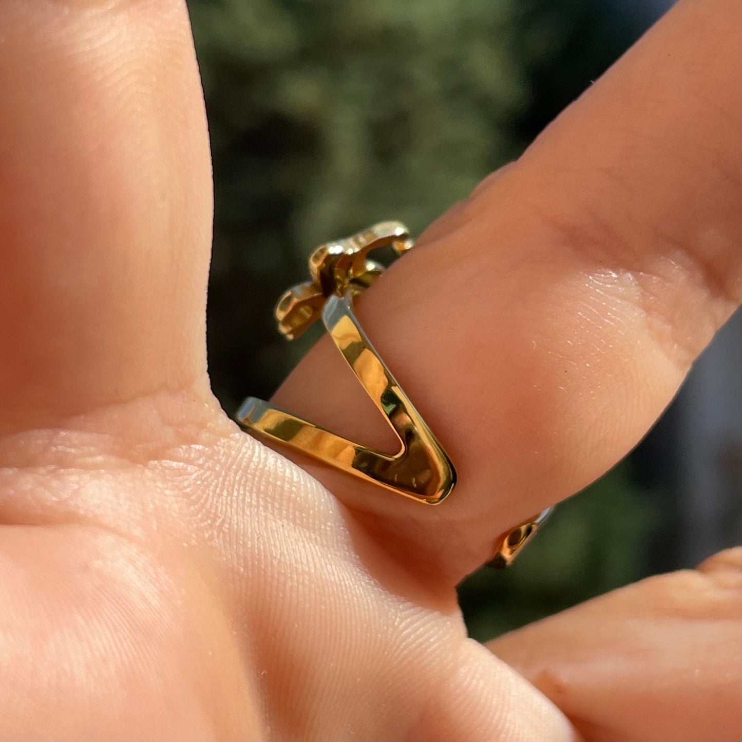Anello granchio e stella in 2 colori