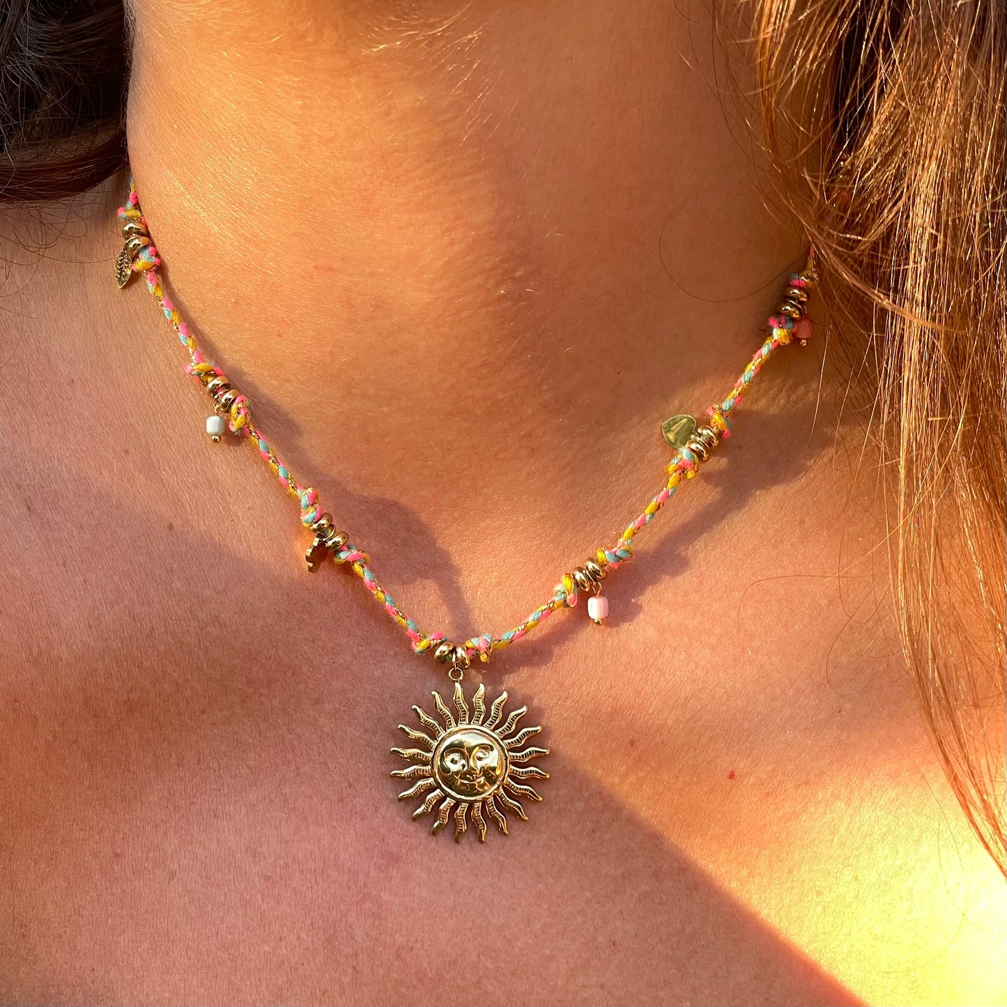 Collana tramonto in 5 colori