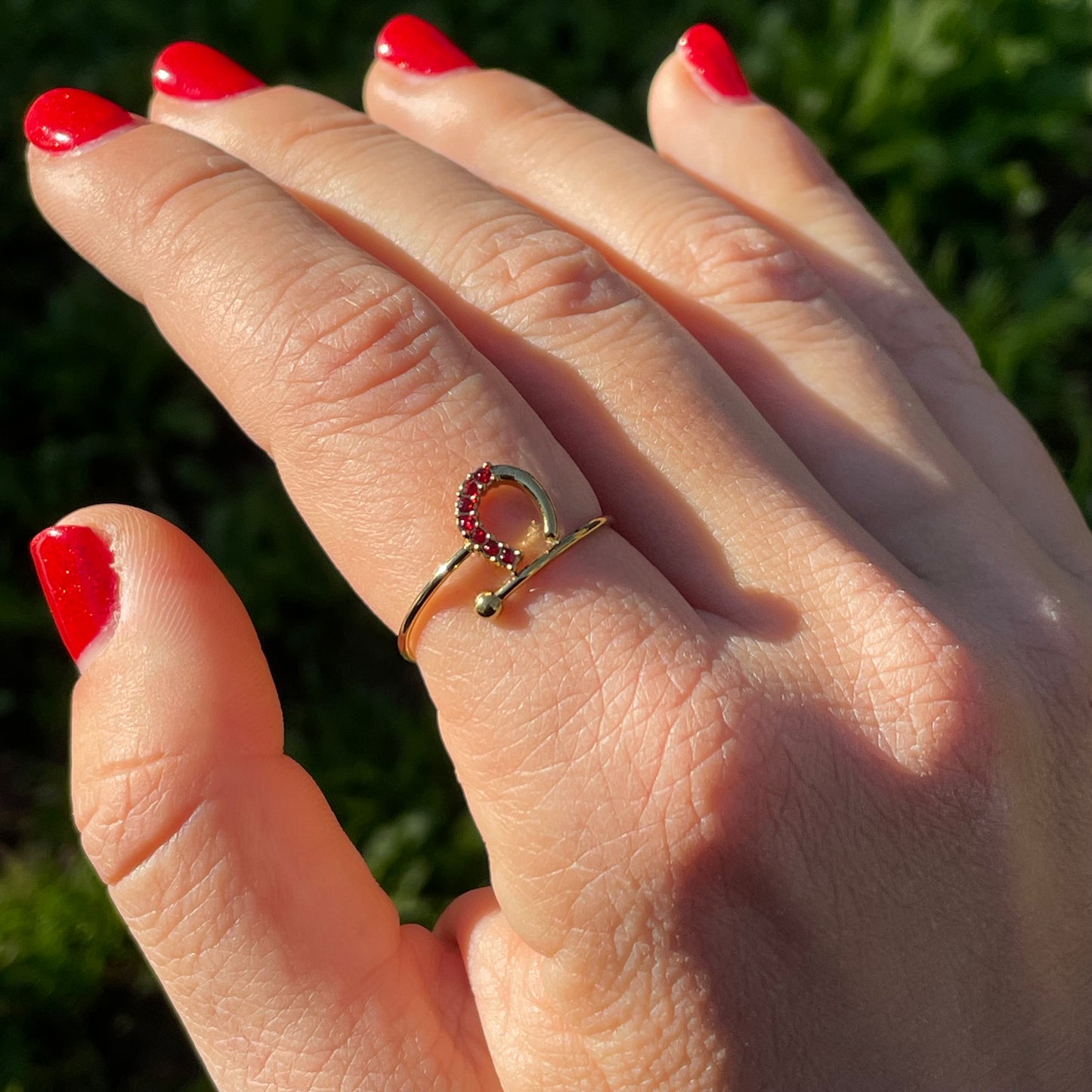 Anello ferro di cavallo
