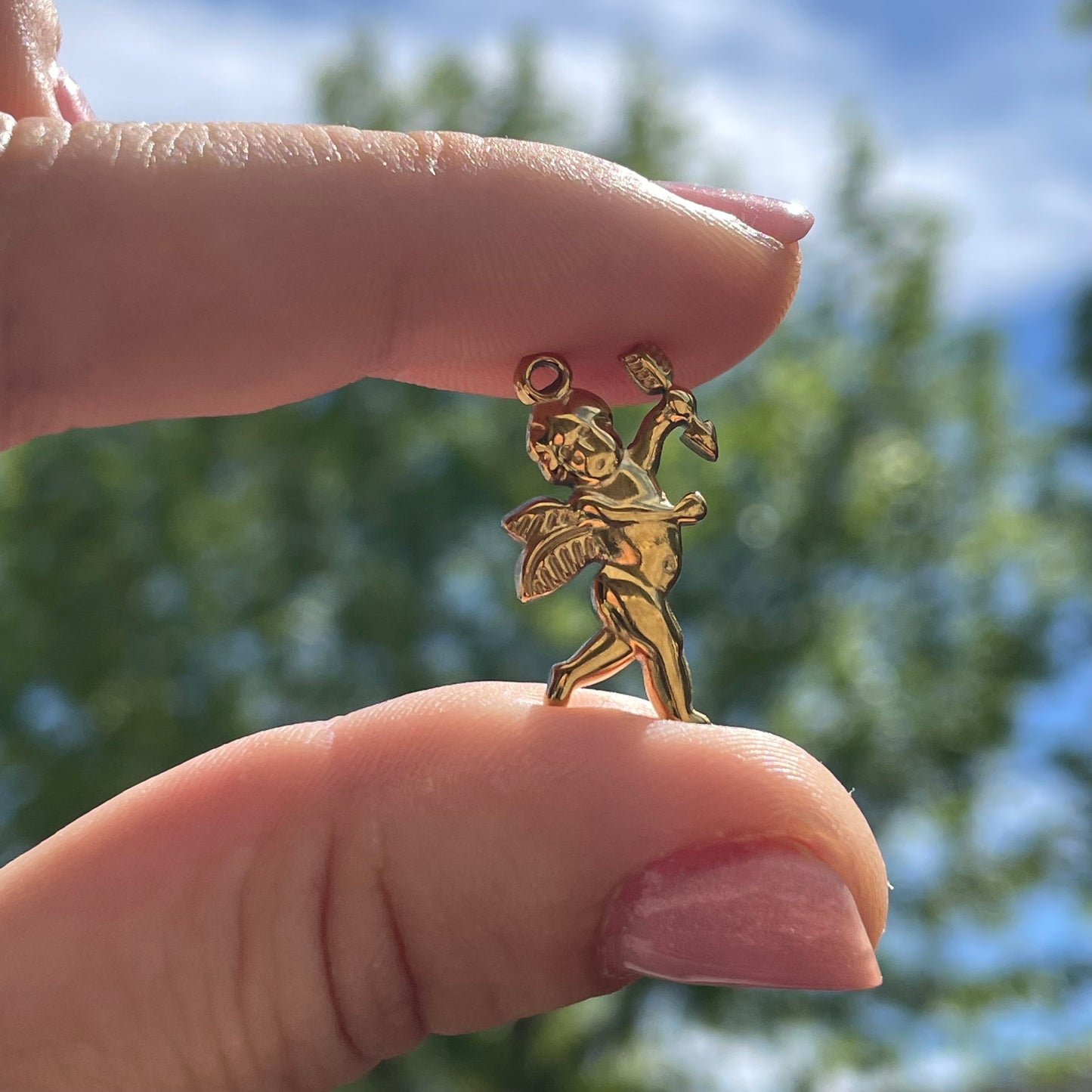 Charm Cupido in 2 colori