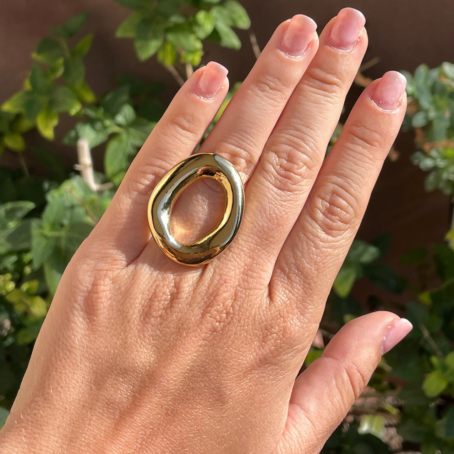 Anello circle in 2 colori