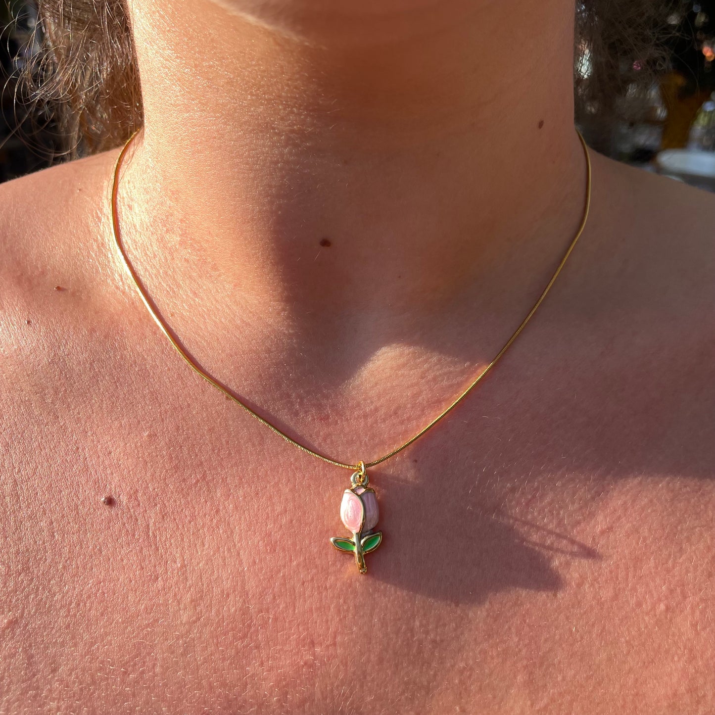 Charm Tulipano sbocciato in 2 colori