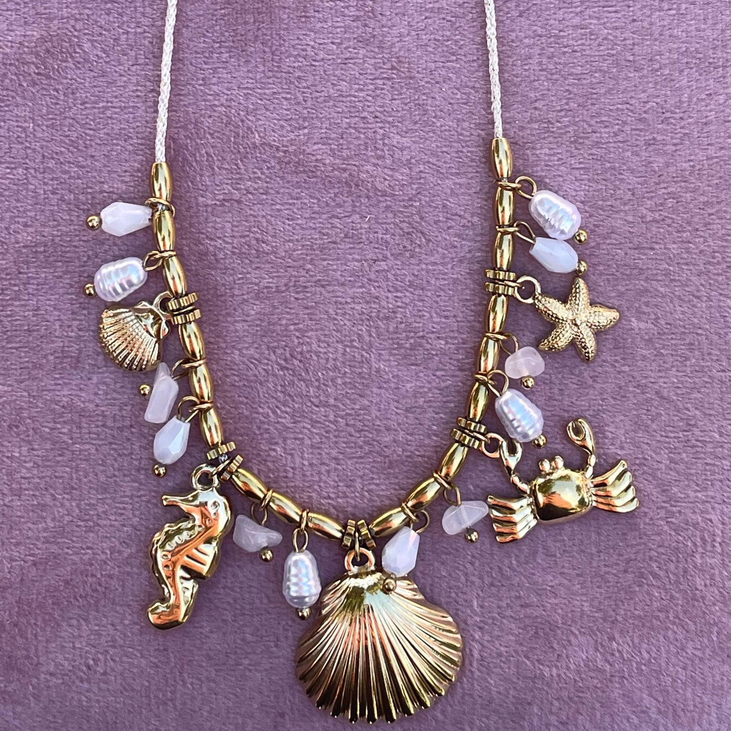 Collana tesori del mare in 4 colori