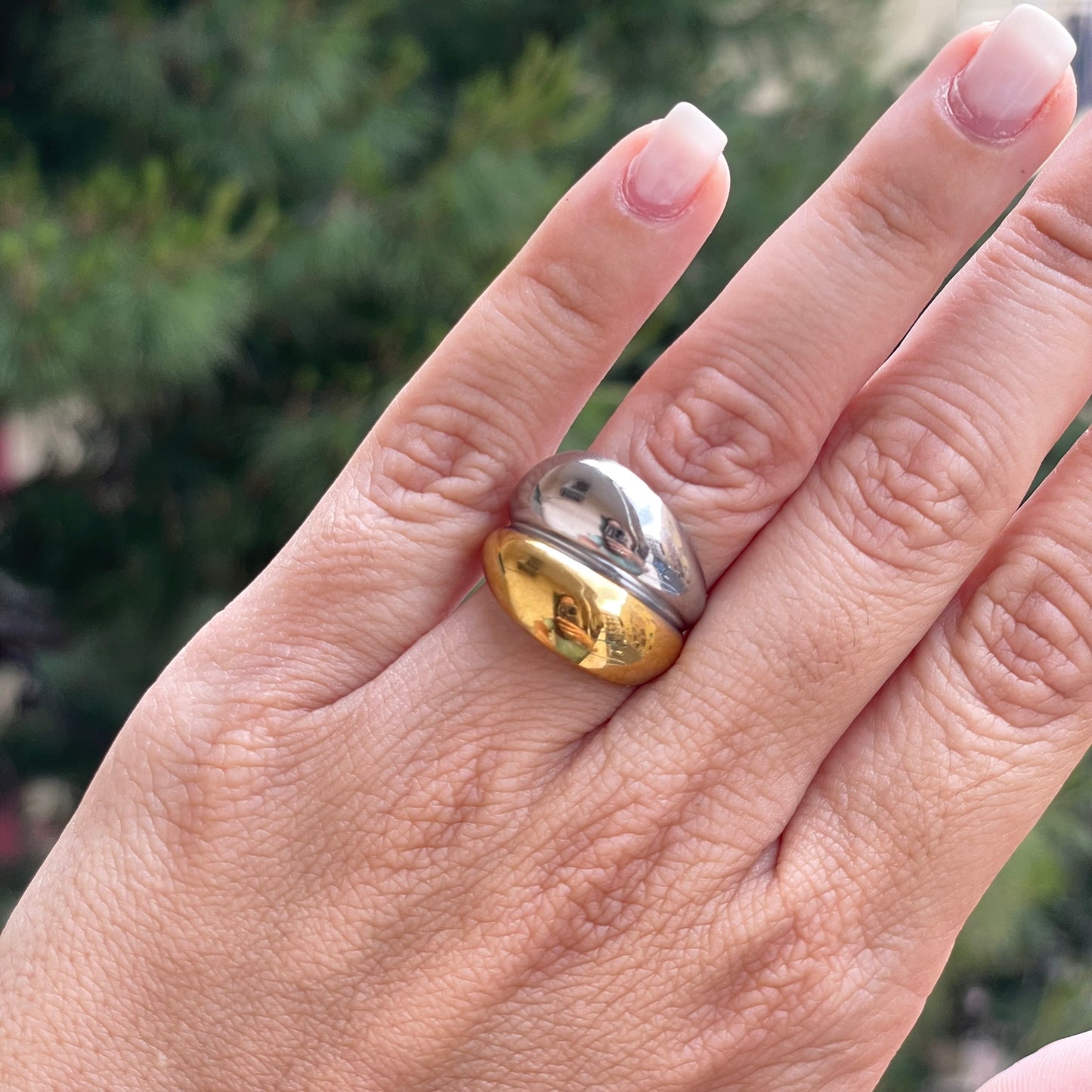 Anello bold in 2 colori