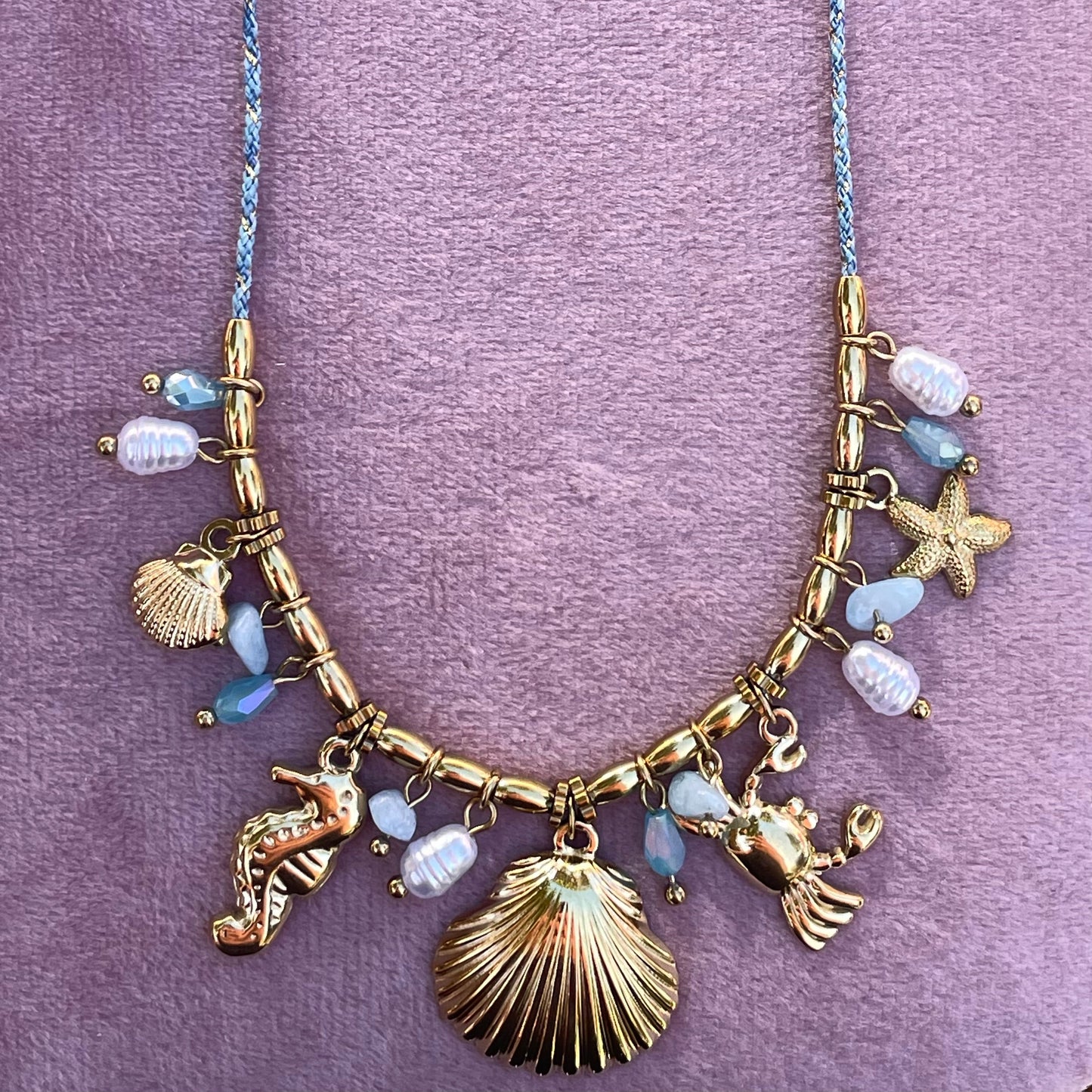 Collana tesori del mare in 4 colori
