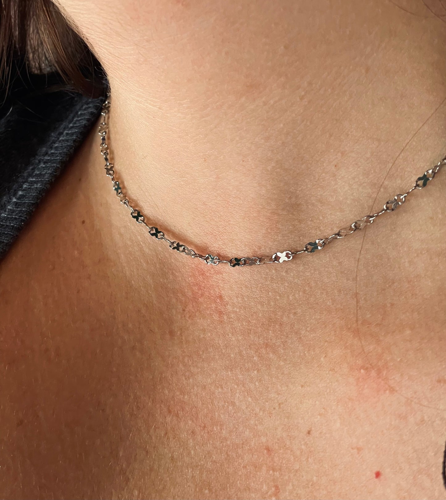 Collana filo in 2 colori