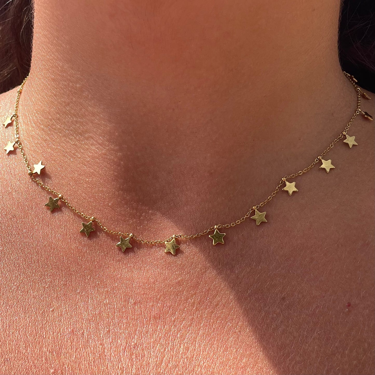 Collana stelline in 2 colori
