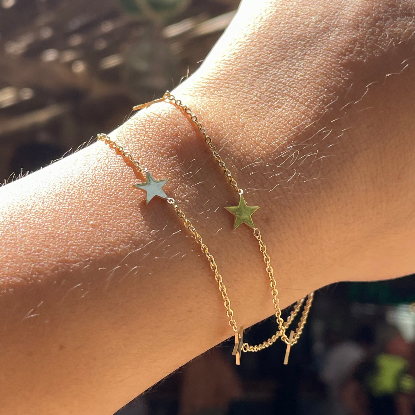 Bracciale via lattea in 2 colori