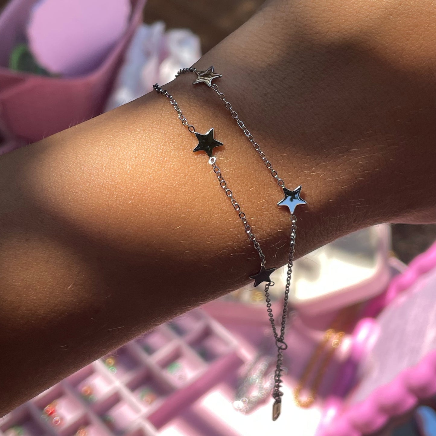 Bracciale via lattea in 2 colori