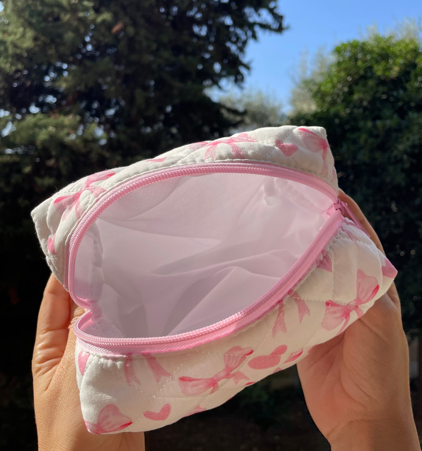 Beauty case fiocchi e cuori