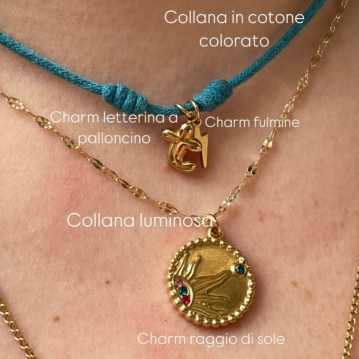 Charm Fulmine in 2 colori
