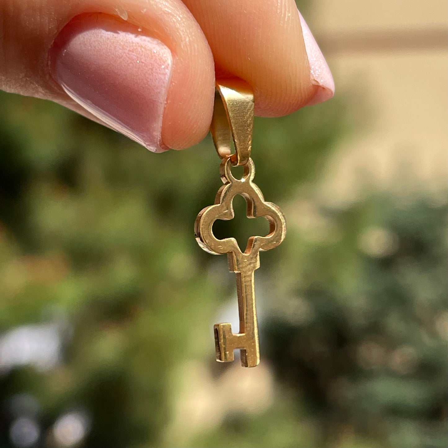 Charm Chiave dei desideri in 2 colori