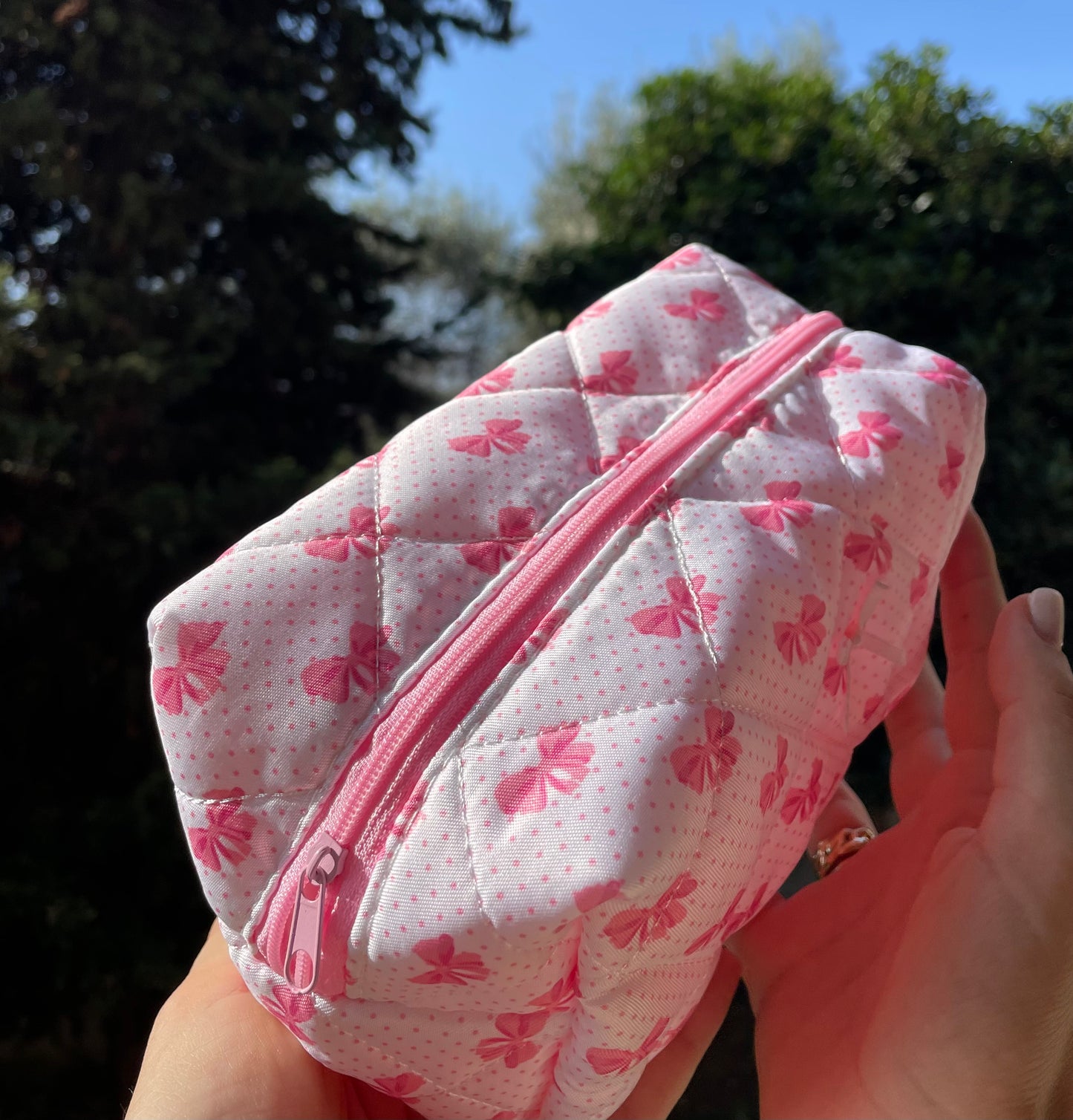 Beauty case fiocchi e pois