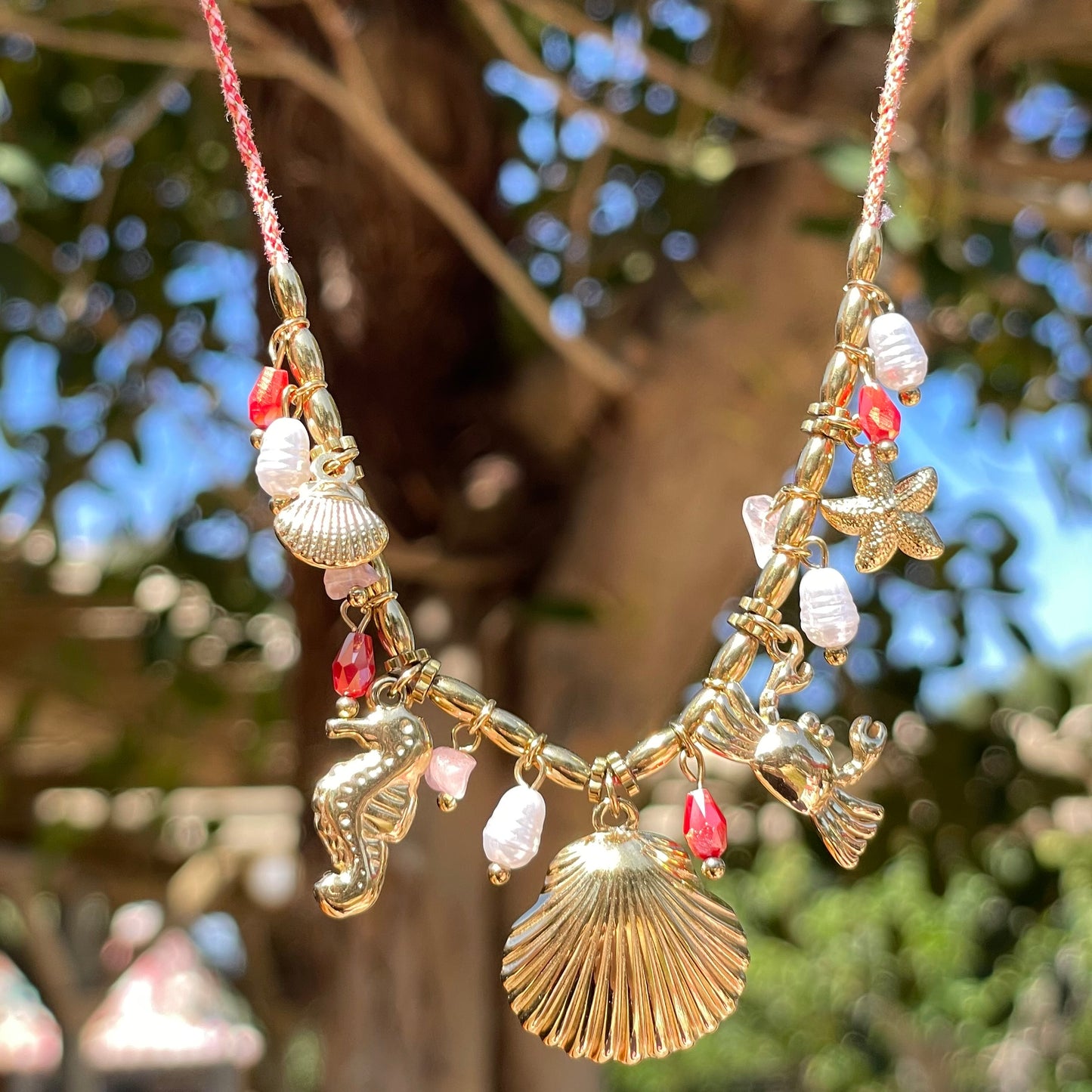 Collana tesori del mare in 4 colori