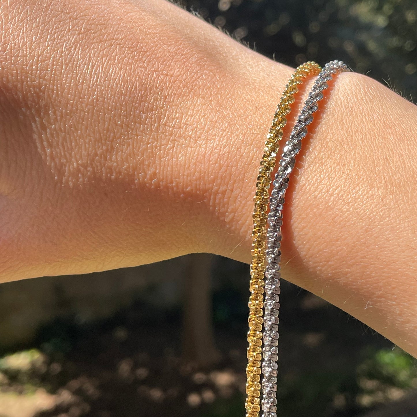 Bracciale luce in 2 colori