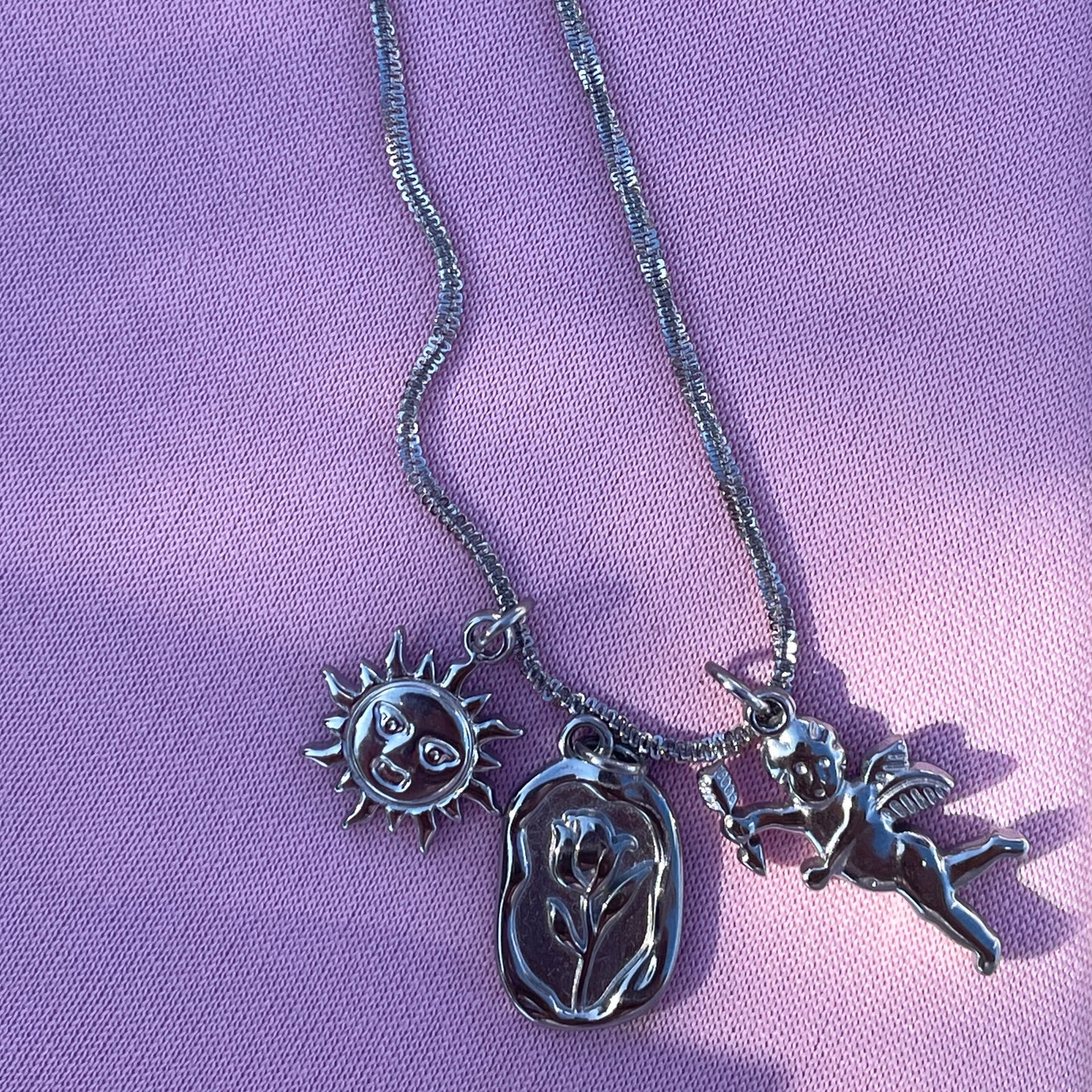 Collana luce mignon in 2 colori