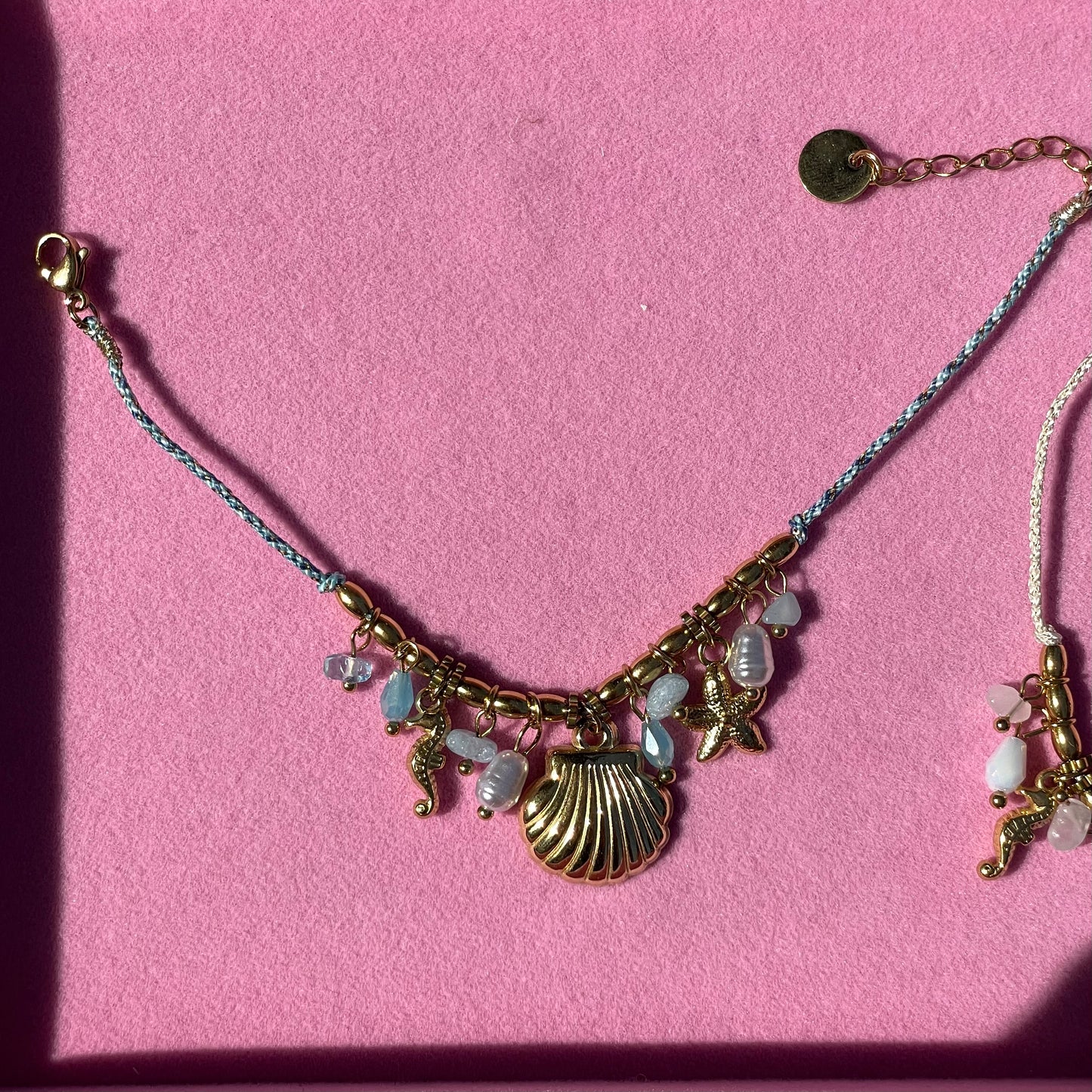 Bracciale tesori del mare in 2 colori