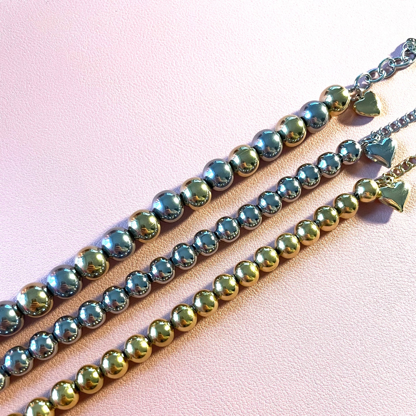 Bracciale sonaglio in 3 colori