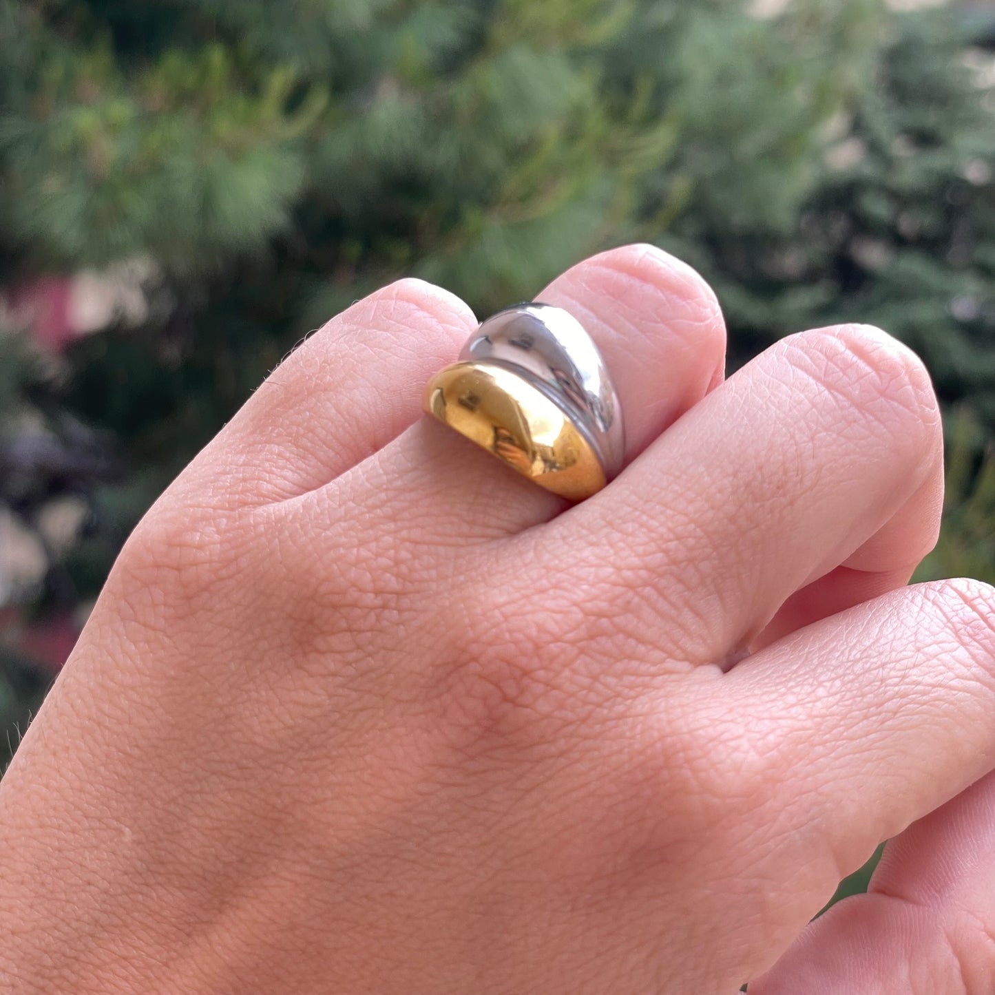Anello bold in 2 colori