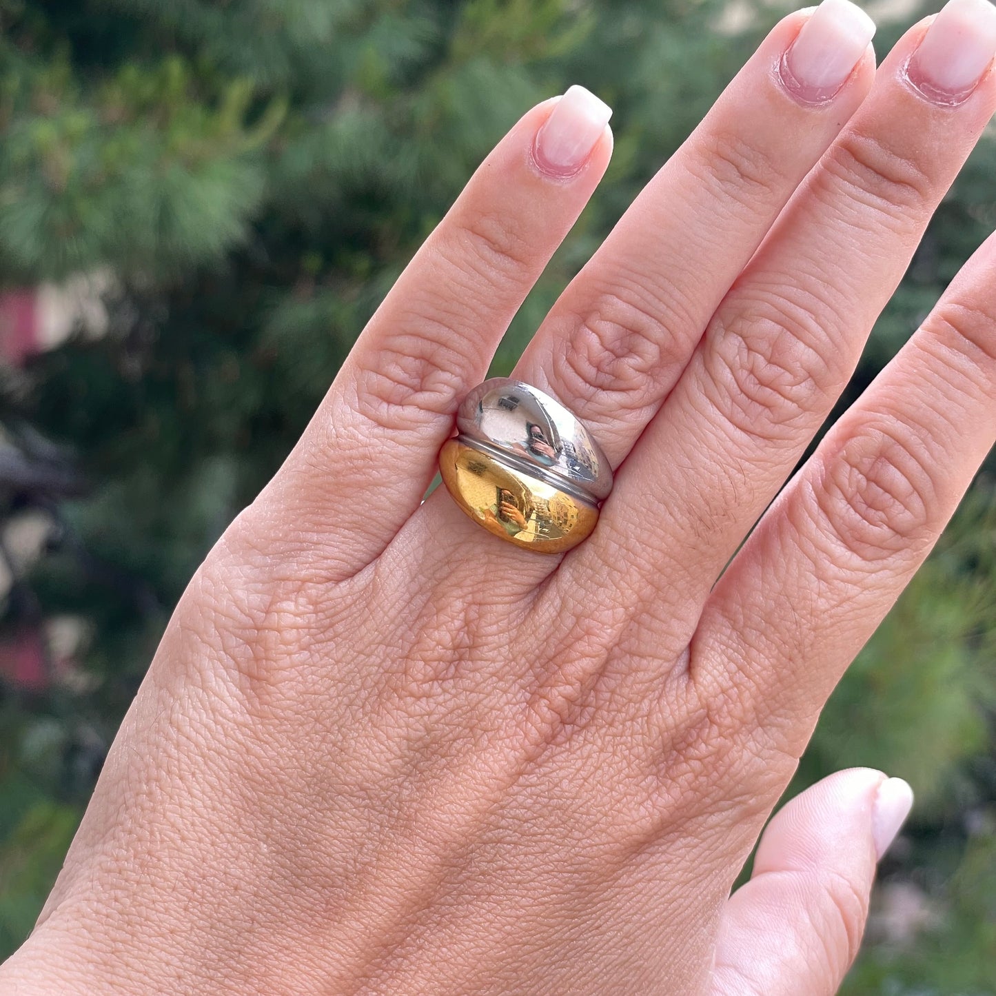 Anello bold in 2 colori