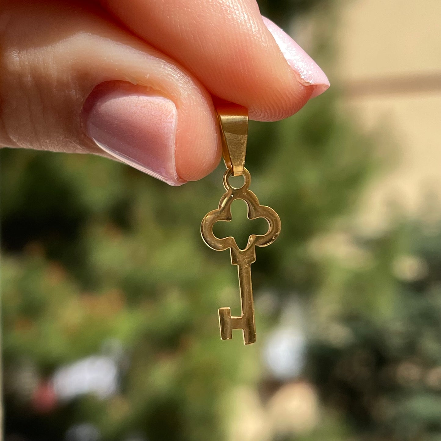 Charm Chiave dei desideri in 2 colori