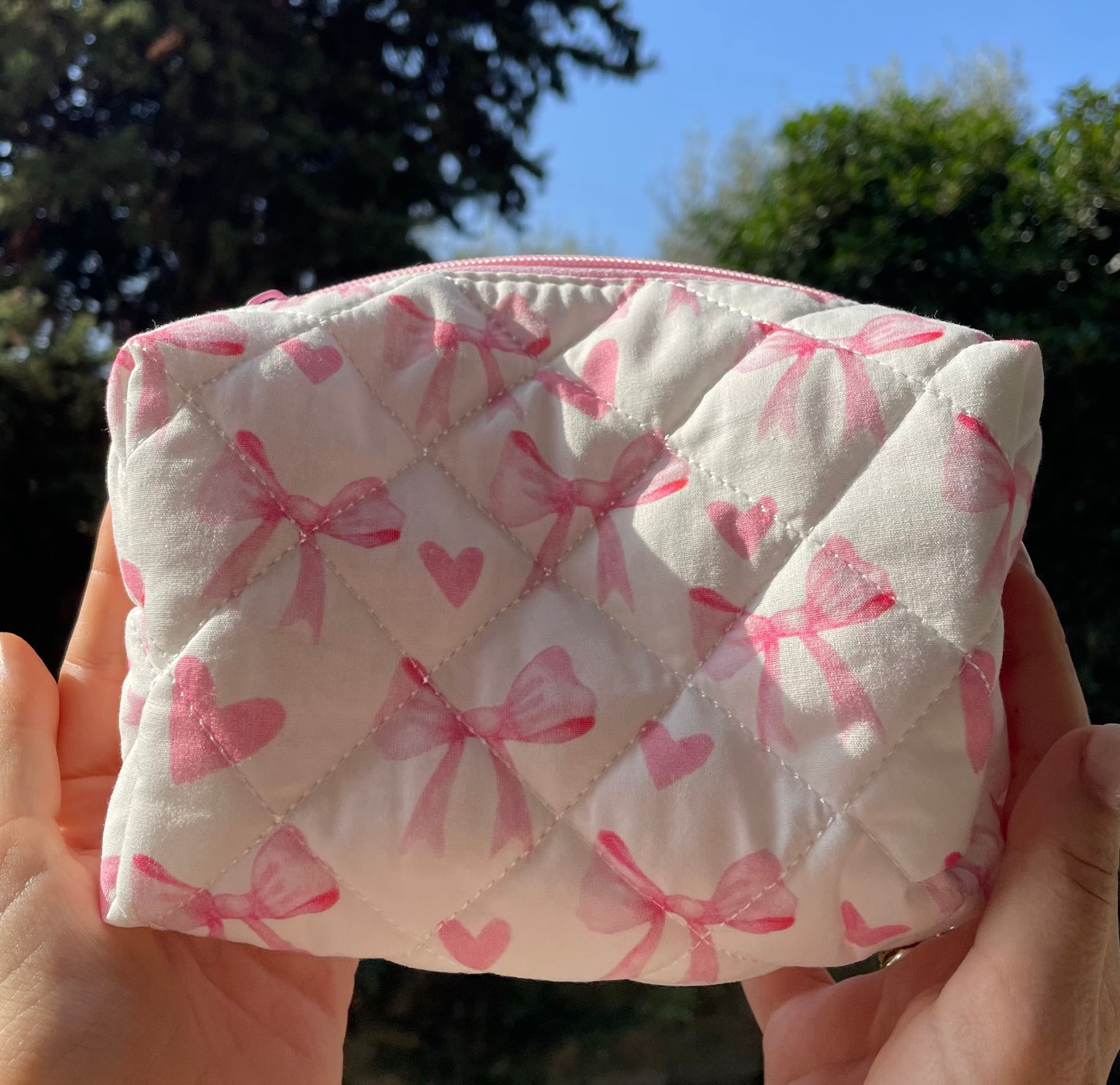 Beauty case fiocchi e cuori