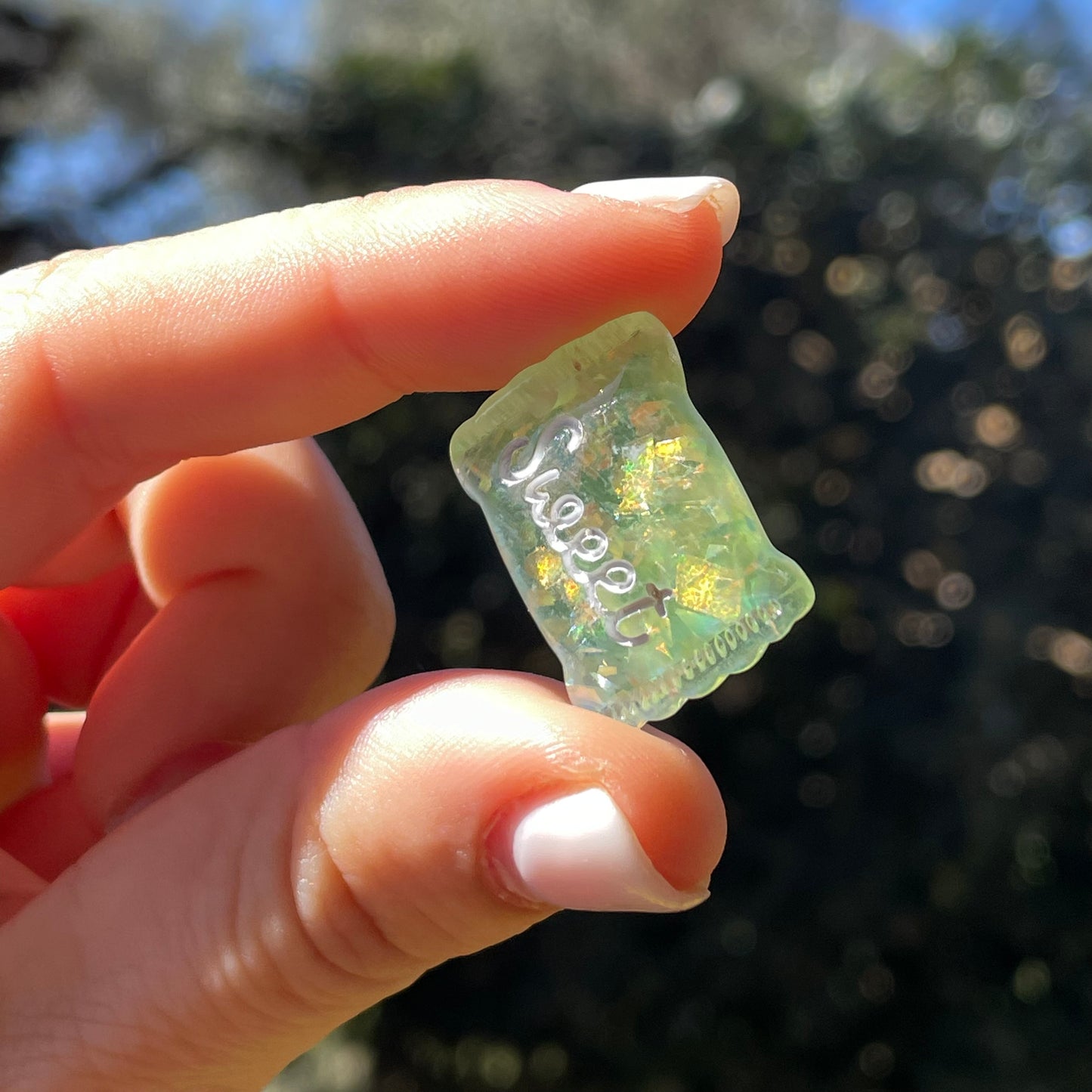 Charm Caramella verde