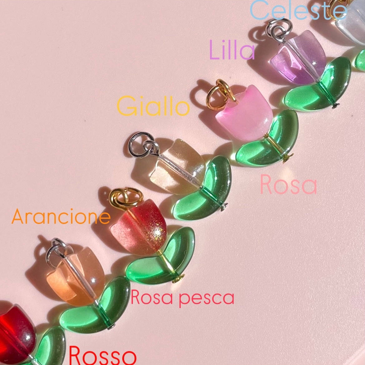 Charm Tulipano in 7 colori