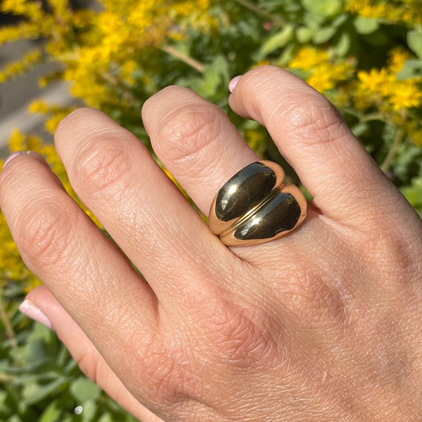 Anello bold in 2 colori