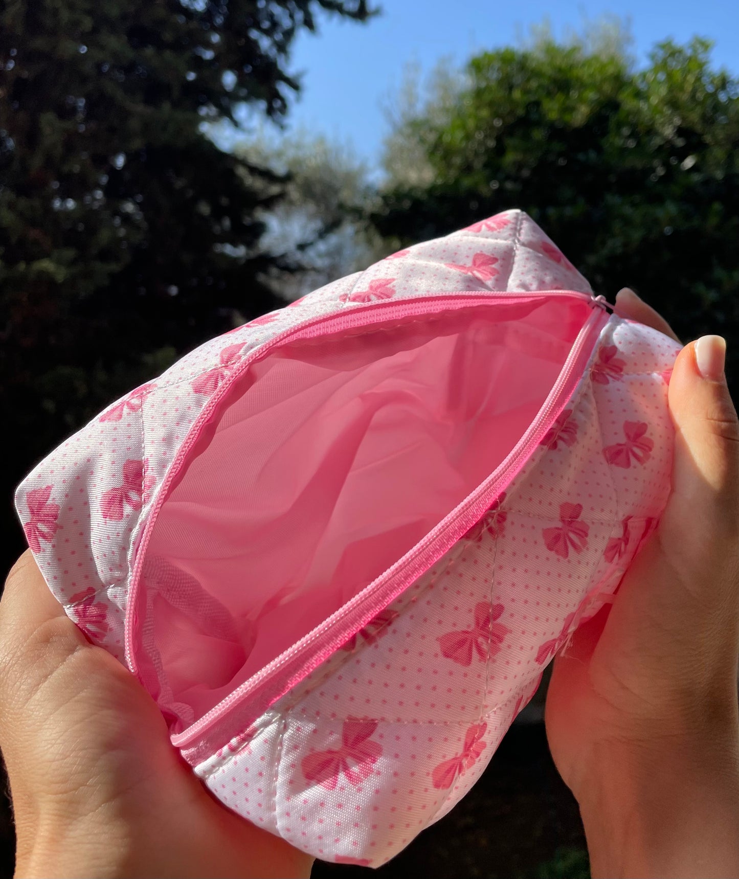 Beauty case fiocchi e pois