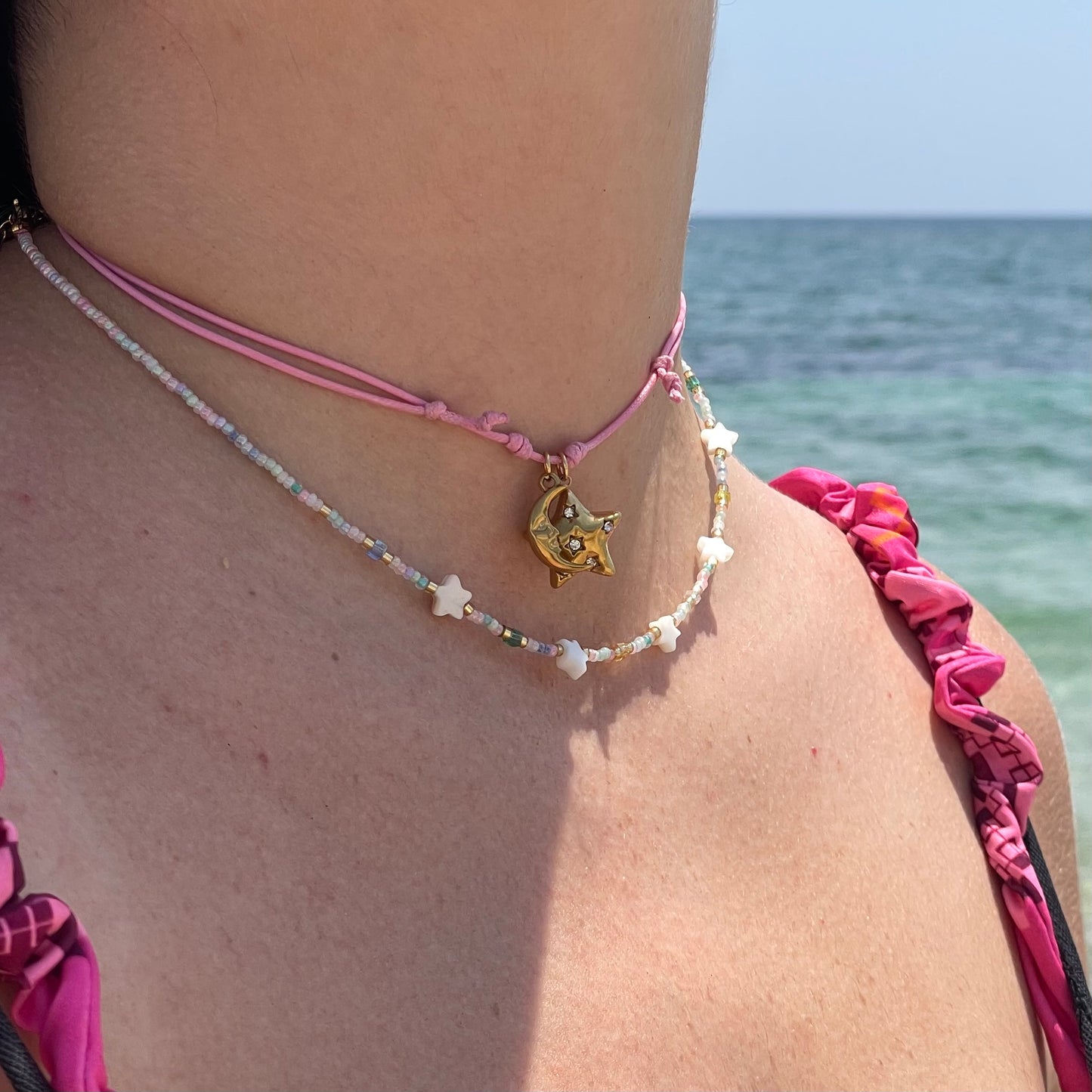 Charm Luna crescente in 2 colori