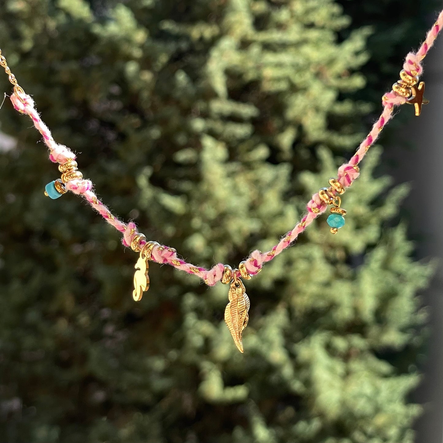 Bracciale conchiglia di luce in 7 colori