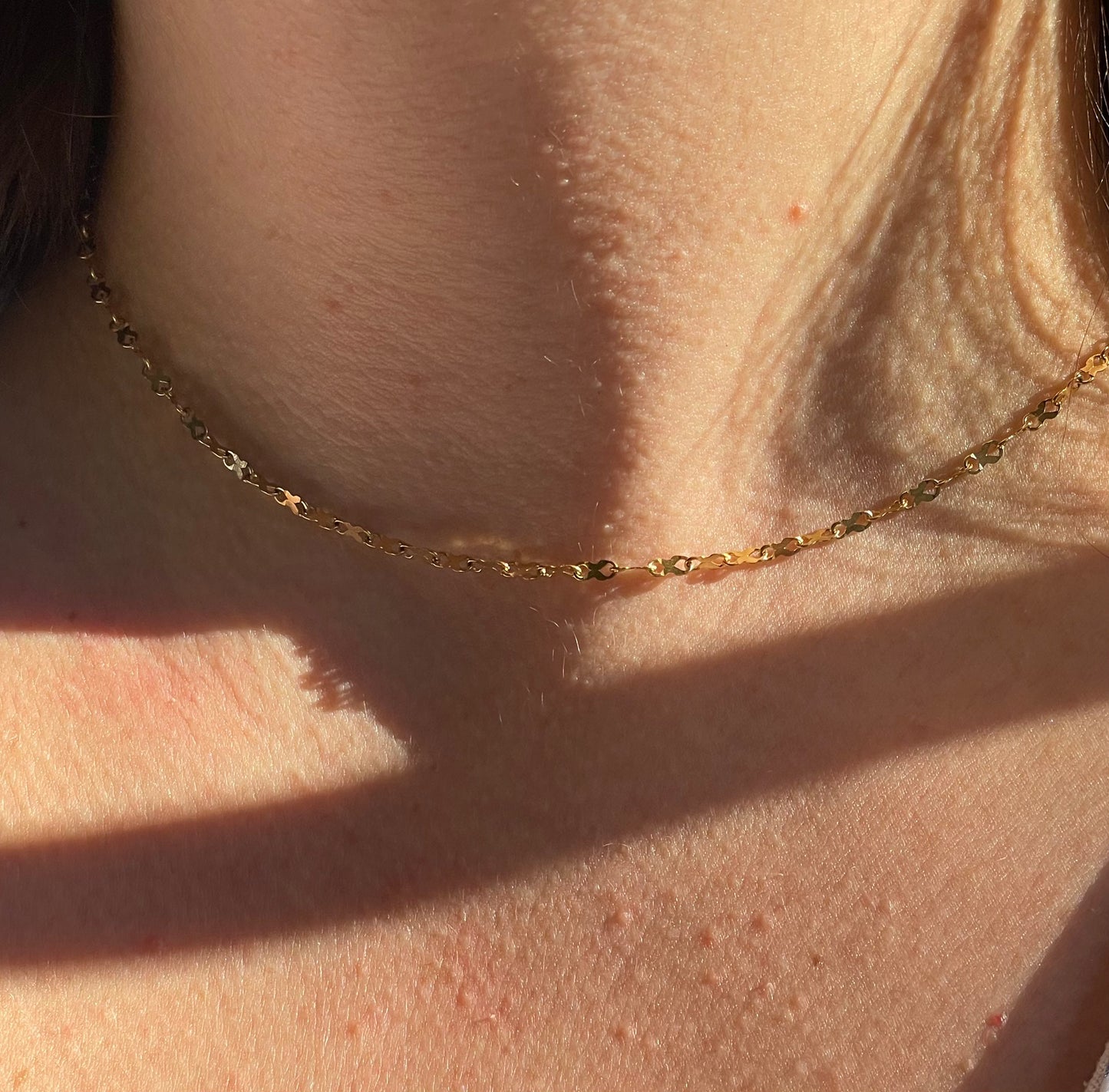 Collana filo in 2 colori