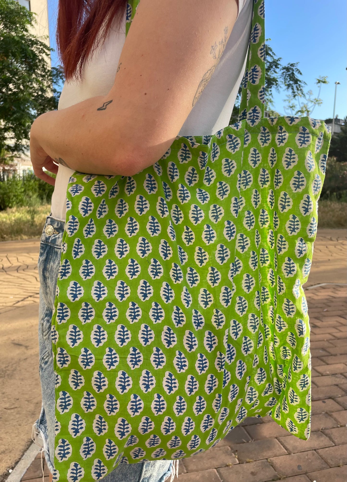 Tote Bag Spring Flowery in 12 colori