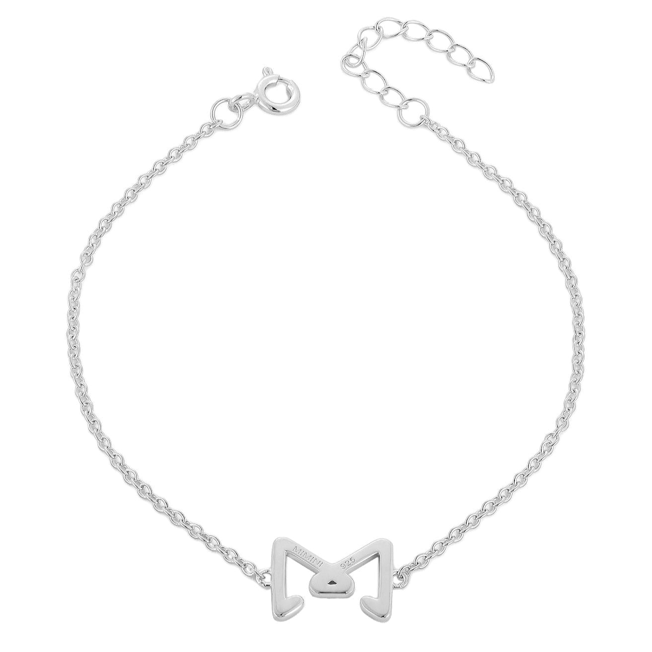 Bracciale Glowy Bow argento