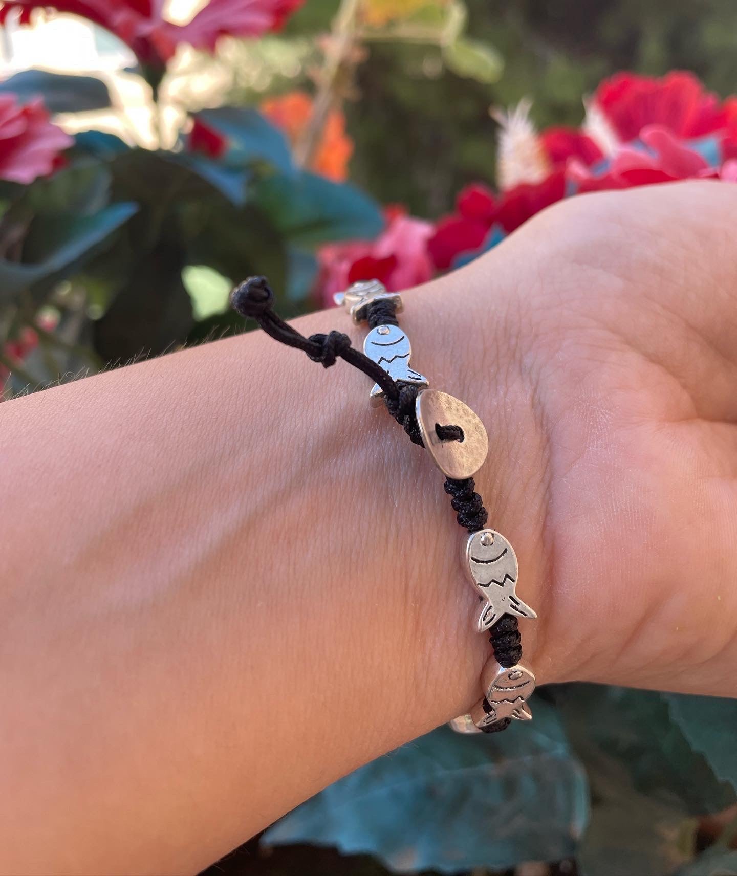 Bracciale con charm in 5 fantasie