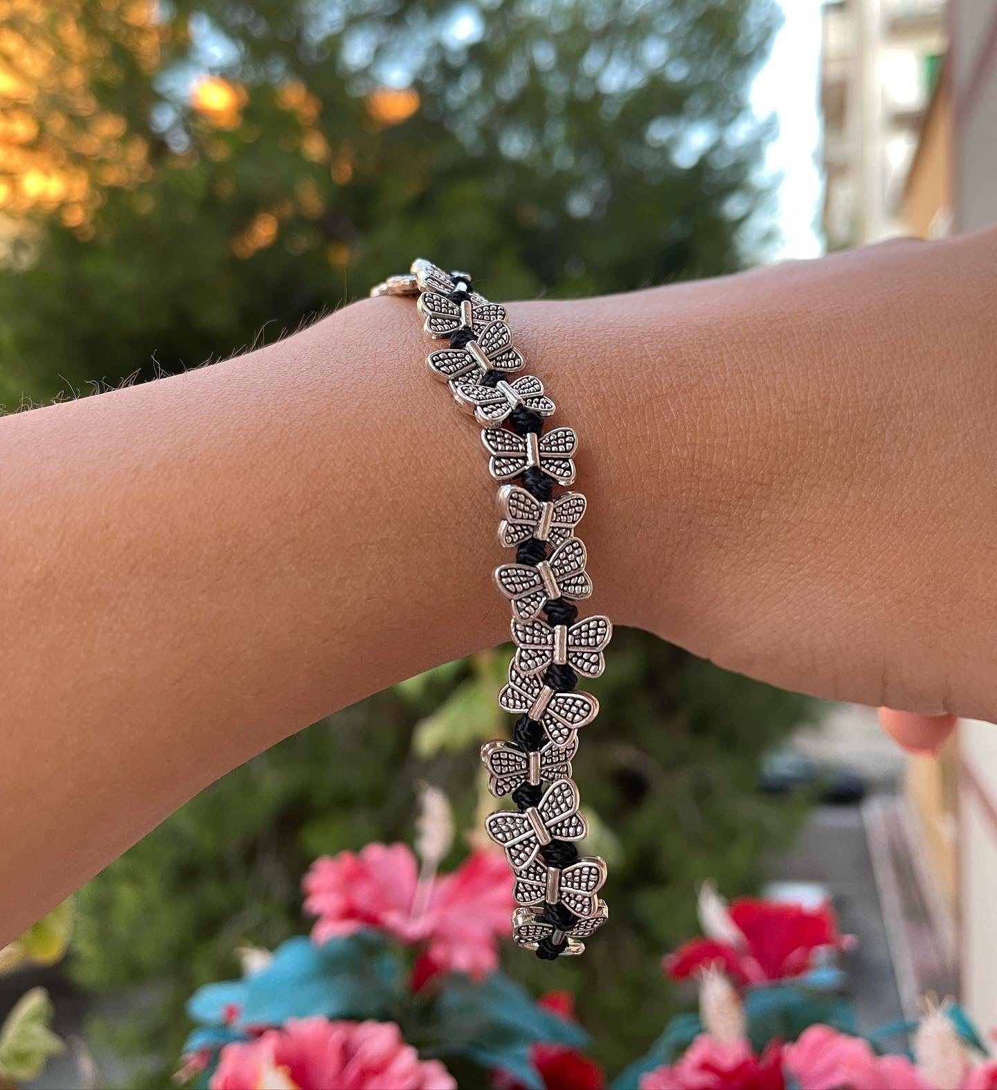 Bracciale con charm in 5 fantasie