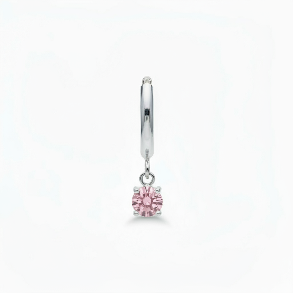 Orecchino quadratino in 6 colori