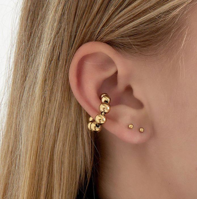 Ear cuff bubble in 2 colori
