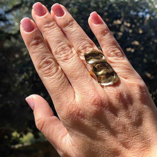 Anello ondeggiante