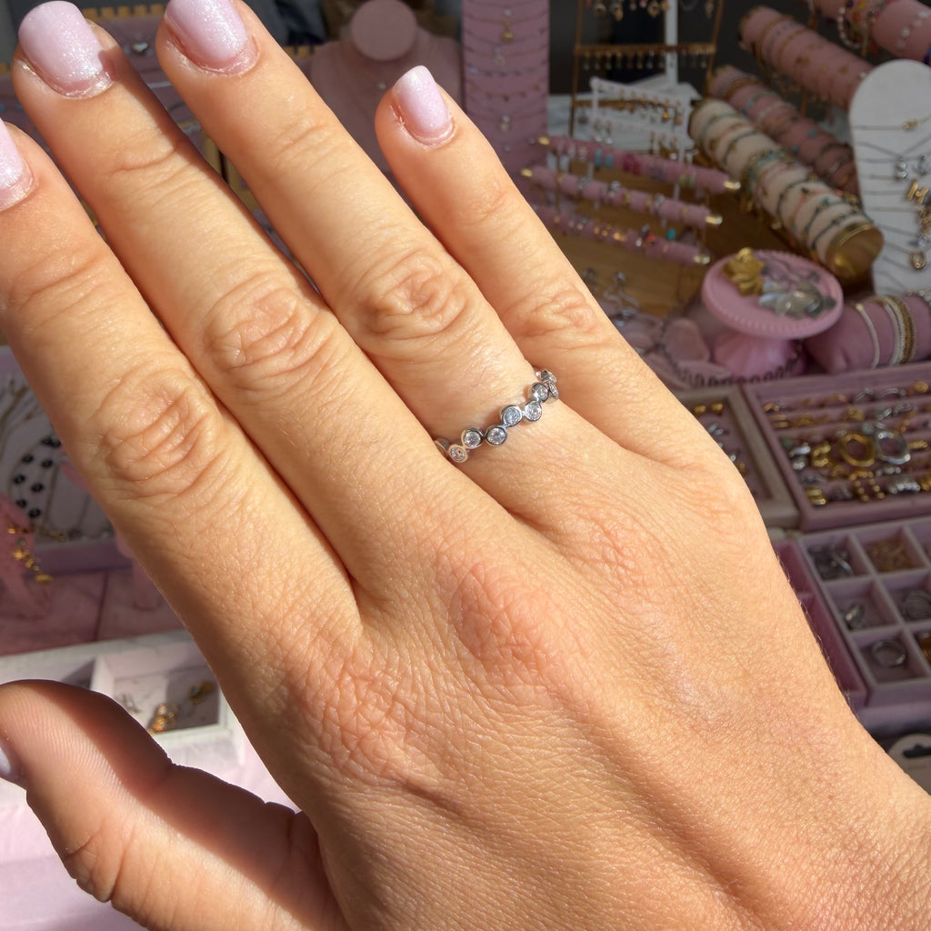 Anello luce ondeggiante in 2 colori