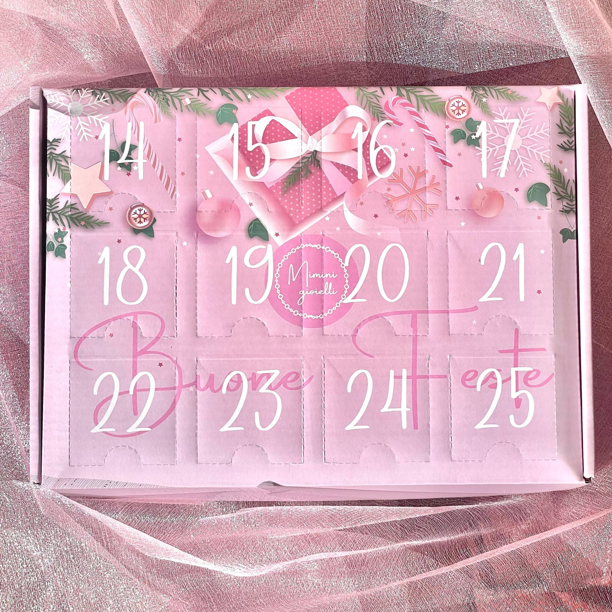 Calendario Dell'Avvento Con Gioielli - 24 Porte Con Diamanti, Cristalli E Regali - Foto 2