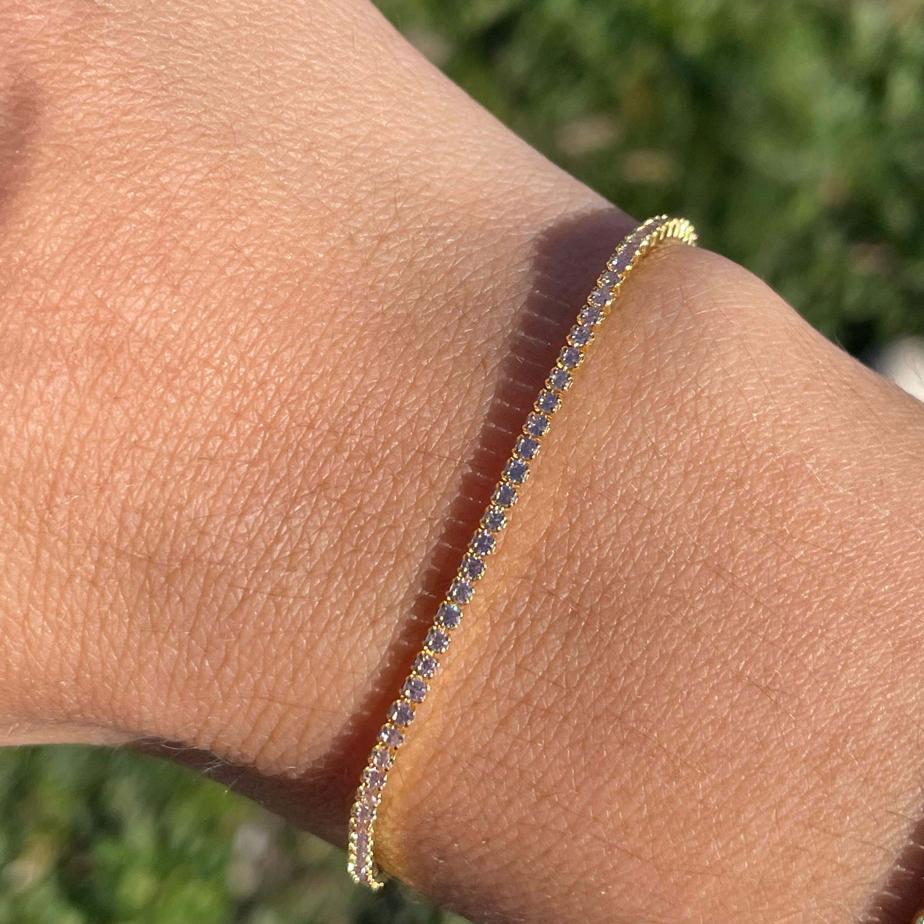 Bracciale tennis in 7 colori