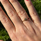 Anello quadrifoglio rosso