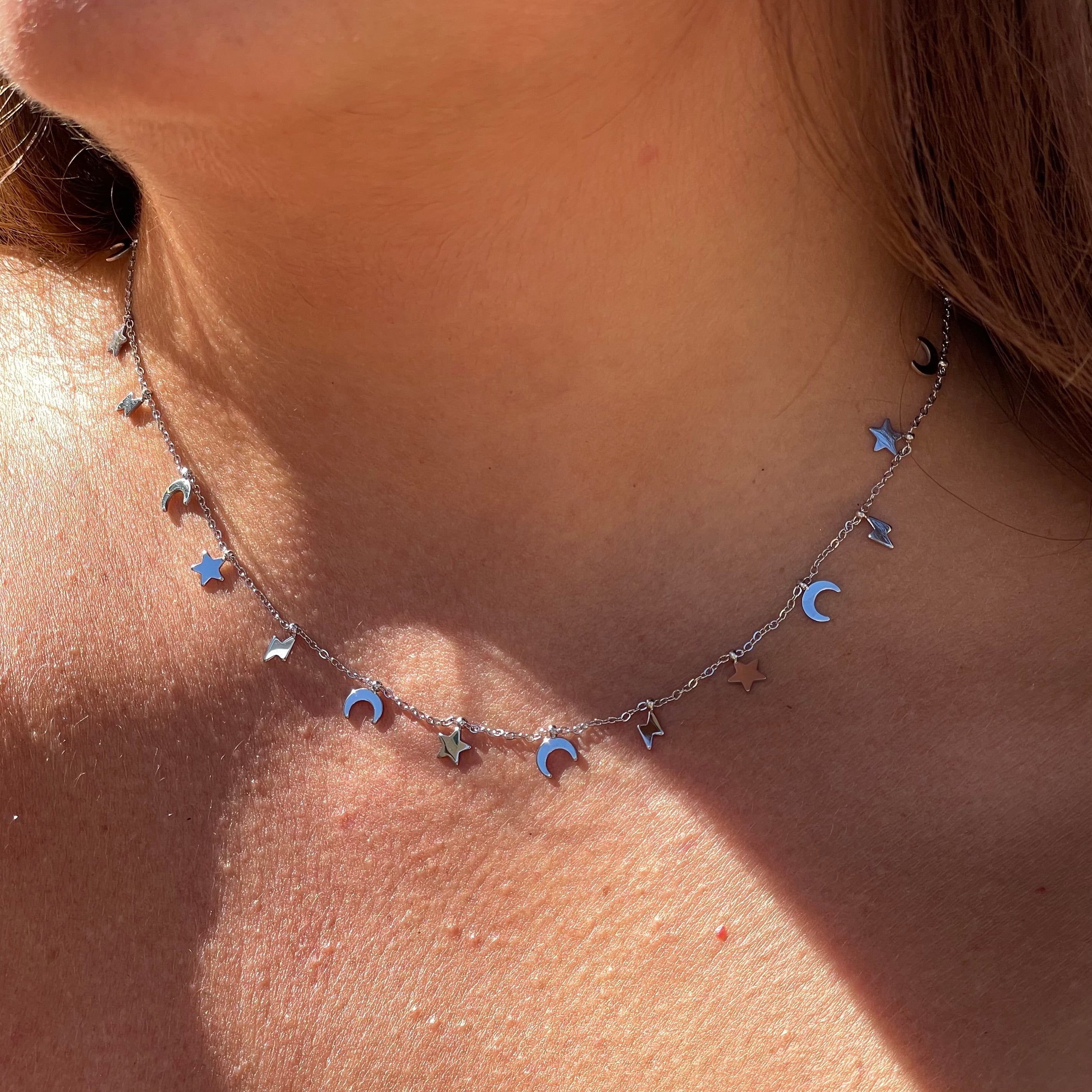 Collana universo in 2 colori