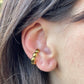 Ear cuff pallini in 2 colori
