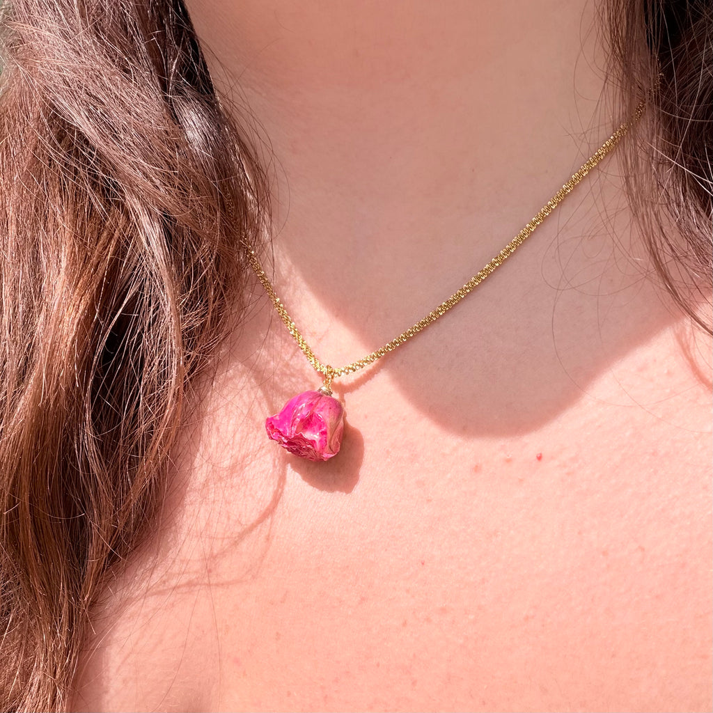 Charm Rosa eterna rosa